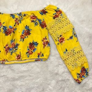 Guess Off The Shoulder Shirt